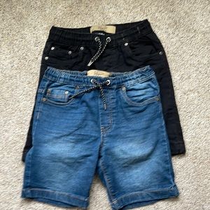 Boys denim shorts - lot of 2